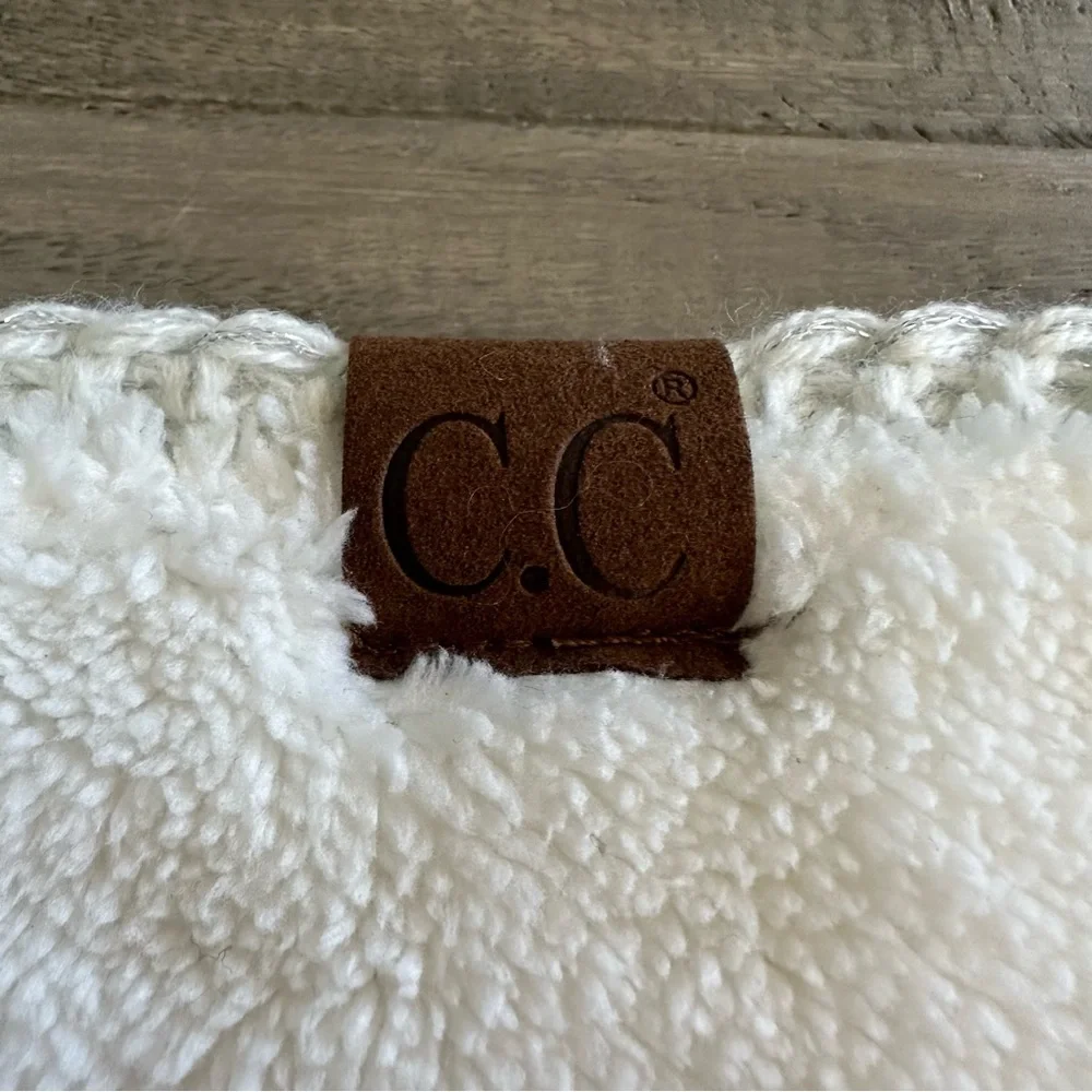 C.C. Fleece lined ear warmer headband